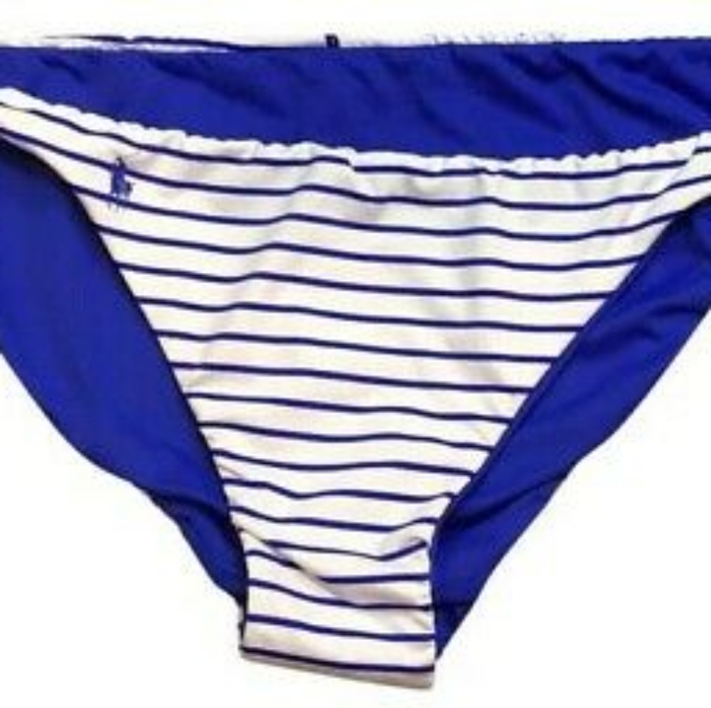 Polo Ralph Lauren Royal Blue Logo & Stripe…